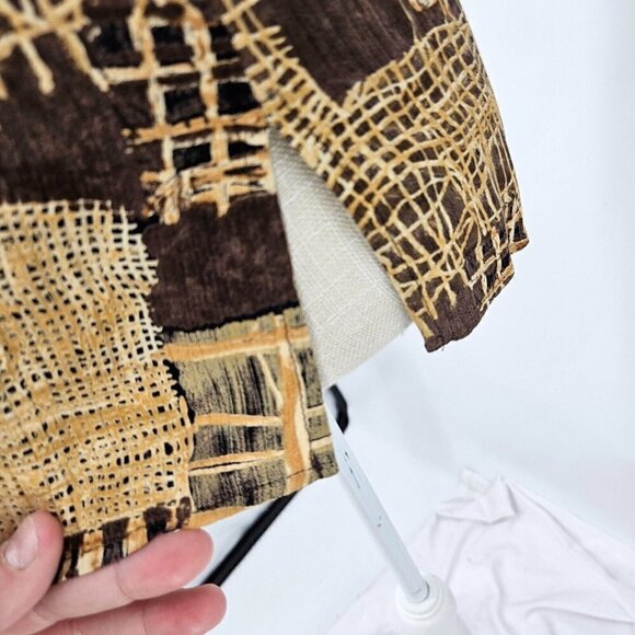 Platinum Dorothy Schoelen Abstract Tank Jacket Set Women's Size P XS Art To Wear - Picture 9 of 16